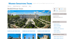 Desktop Screenshot of madridsensations.com
